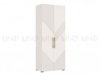 Шкаф распашной 900 мм Ирис с антресолью, кашемир (Миф) в Красноуральске - krasnouralsk.mebel-e96.ru