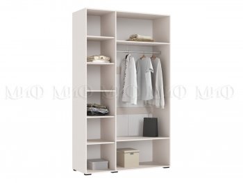 Шкаф 1350 мм Ирис с антресолью, кашемир (Миф) в Красноуральске - krasnouralsk.mebel-e96.ru