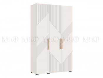 Шкаф 1350 мм Ирис с антресолью, кашемир (Миф) в Красноуральске - krasnouralsk.mebel-e96.ru