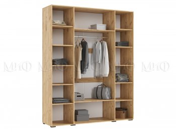 Шкаф 1800 мм Ирис с антресолью крафт/грин (Миф) в Красноуральске - krasnouralsk.mebel-e96.ru