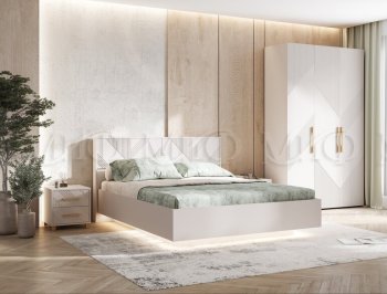 Кровать парящая Ирис кашемир (Миф) в Красноуральске - krasnouralsk.mebel-e96.ru