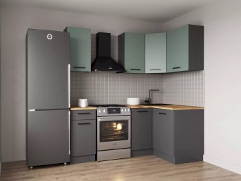 Кухонный гарнитур угловой Изумруд 2000х1200 в Красноуральске - krasnouralsk.mebel-e96.ru