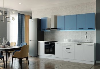 Кухонный гарнитур Капри ЛДСП/МДФ 2800 мм Sanvut в Красноуральске - krasnouralsk.mebel-e96.ru