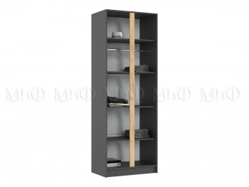 Шкаф 800 мм 2-х ств. Келвин графит  (Миф) в Красноуральске - krasnouralsk.mebel-e96.ru