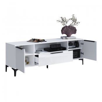 Тумба ТВ на 1650 Кимберли белый (Handis) в Красноуральске - krasnouralsk.mebel-e96.ru