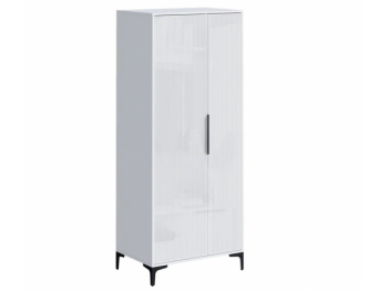 Шкаф 800 мм 2-створчатый Кимберли белый (Handis) в Красноуральске - krasnouralsk.mebel-e96.ru