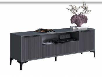 Тумба ТВ на 1650 Кимберли графит (Handis) в Красноуральске - krasnouralsk.mebel-e96.ru