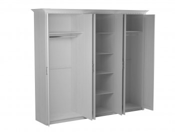 Шкаф 2700 мм 6-дверный Клер (СБК) в Красноуральске - krasnouralsk.mebel-e96.ru