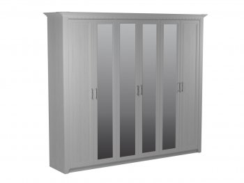 Шкаф 2700 мм 6-дверный Клер (СБК) в Красноуральске - krasnouralsk.mebel-e96.ru