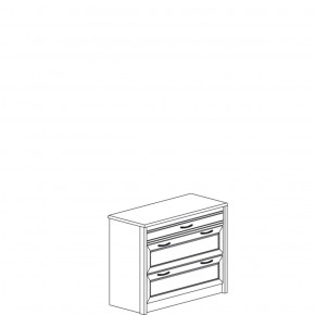 Комод Флоренция 672 (Яна) в Красноуральске - krasnouralsk.mebel-e96.ru