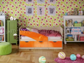 Кровать Бабочки (Оранжевый металлик) 1800 в Красноуральске - krasnouralsk.mebel-e96.ru