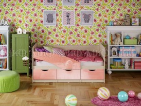 Кровать Бабочки (Розовый металлик) 1600 в Красноуральске - krasnouralsk.mebel-e96.ru