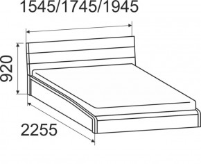 Кровать интерьерная Мальта с подъемным механизмом 1800*2000 в Красноуральске - krasnouralsk.mebel-e96.ru