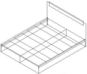 Кровать КР 1400 серия София в Красноуральске - krasnouralsk.mebel-e96.ru