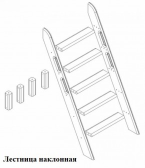 Кровать Сонечка 2-х ярусная (модульная) в Красноуральске - krasnouralsk.mebel-e96.ru