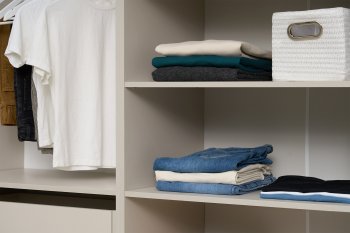 Гардеробная/шкаф 4000 мм Ларго №4 Кашемир (Миф) в Красноуральске - krasnouralsk.mebel-e96.ru