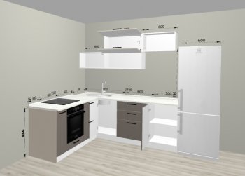 Угловой кухонный гарнитур Санвут 1516х2100 мм в Красноуральске - krasnouralsk.mebel-e96.ru