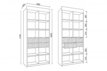 Набор детской мебели Лавис модульный белый софт (ДСВ) в Красноуральске - krasnouralsk.mebel-e96.ru