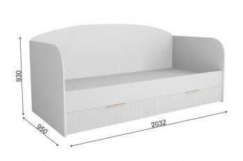 Набор детской мебели Лавис модульный белый софт (ДСВ) в Красноуральске - krasnouralsk.mebel-e96.ru