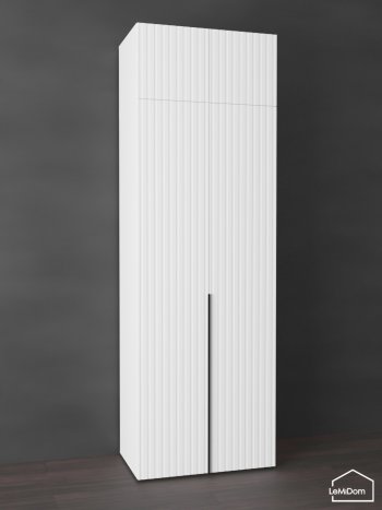 Шкаф с антресолью 800 мм Linnea MHR-2A-2 2450х800х510 (Белый-М 11.1.1) в Красноуральске - krasnouralsk.mebel-e96.ru