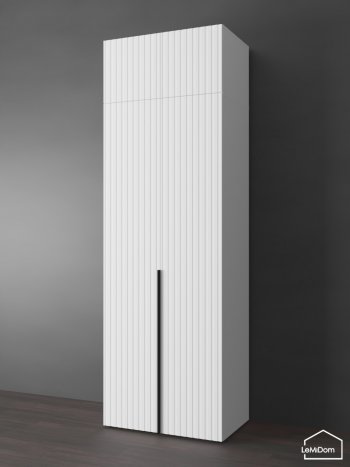 Шкаф с антресолью 800 мм Linnea MHR-2A-2 2450х800х510 (Белый-М 11.1.2) в Красноуральске - krasnouralsk.mebel-e96.ru