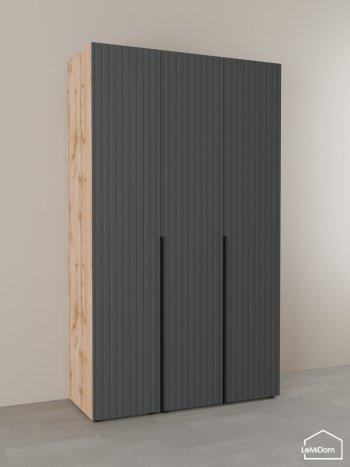 Шкаф с антресолью 1200 мм Linnea MHR-3A-2 2450х1200х510 (ДВ-М 11.1.25) в Красноуральске - krasnouralsk.mebel-e96.ru