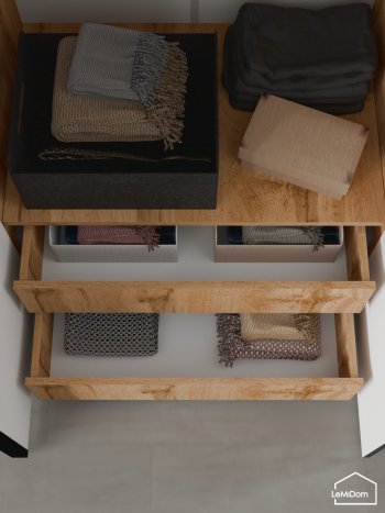 Шкаф с антресолью 1200 мм Linnea MHR-3A-2 2450х1200х510 (ДВ-М 11.1.25) в Красноуральске - krasnouralsk.mebel-e96.ru