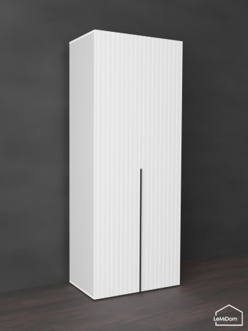 Шкаф Linnea MHR-2 2050х800х510 (Белый-М 11.1.1) в Красноуральске - krasnouralsk.mebel-e96.ru