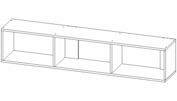 Стенка луксор (АстридМ) в Красноуральске - krasnouralsk.mebel-e96.ru