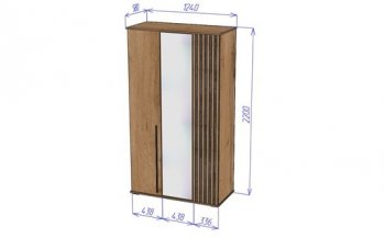 Шкаф 1200 мм 3х створчатый Марракеш (Лин) в Красноуральске - krasnouralsk.mebel-e96.ru