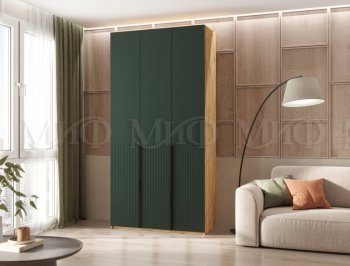 Шкаф 1200 мм Марвэл крафт/грин (Миф) в Красноуральске - krasnouralsk.mebel-e96.ru
