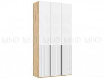 Шкаф 1200 мм Марвэл крафт/белый (Миф) в Красноуральске - krasnouralsk.mebel-e96.ru