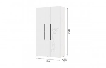 Шкаф 3-х ств. 1154 мм Миа ШК 053 (СтендМ) в Красноуральске - krasnouralsk.mebel-e96.ru