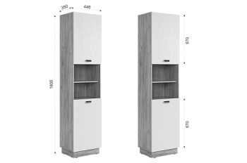 Стенка Моди К1 (Мебельсон) в Красноуральске - krasnouralsk.mebel-e96.ru