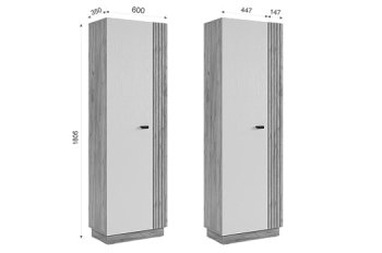 Стенка Моди К2 (Мебельсон) в Красноуральске - krasnouralsk.mebel-e96.ru