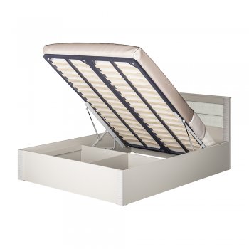 Кровать с подъемным механизмом Монако КР-16 Кашемир (БТС) в Красноуральске - krasnouralsk.mebel-e96.ru