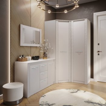 Набор мебели для прихожей Монако Кашемир (модульный) (БТС) в Красноуральске - krasnouralsk.mebel-e96.ru