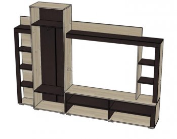 Стенка Монако (Лин) в Красноуральске - krasnouralsk.mebel-e96.ru