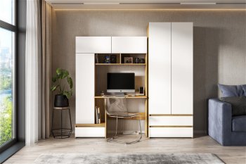 Стол компьютерный Некст-1 + Шкаф (СВ) в Красноуральске - krasnouralsk.mebel-e96.ru