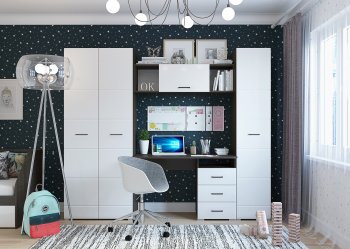 Набор детской мебели Ненси модульный (Гор) в Красноуральске - krasnouralsk.mebel-e96.ru