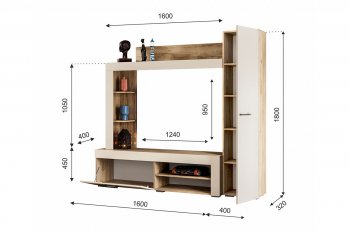 Стенка Николь (ИЦ) в Красноуральске - krasnouralsk.mebel-e96.ru