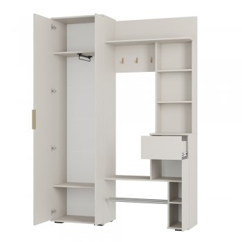 Прихожая Ницца ПР-04 Кашемир (БТС) в Красноуральске - krasnouralsk.mebel-e96.ru