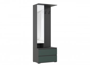 Прихожая Норд графит/изумруд (Миф) в Красноуральске - krasnouralsk.mebel-e96.ru