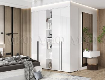 Шкаф Норд+ пенал открытый (Миф) в Красноуральске - krasnouralsk.mebel-e96.ru | фото