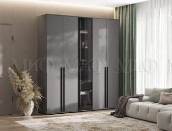 Шкаф Норд+ пенал со стеклом (Миф) в Красноуральске - krasnouralsk.mebel-e96.ru