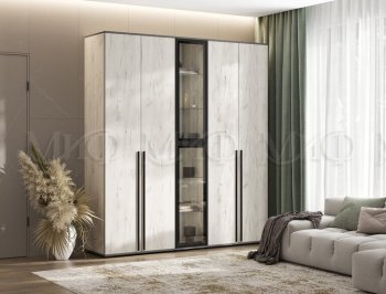 Шкаф Норд+ пенал со стеклом (Миф) в Красноуральске - krasnouralsk.mebel-e96.ru