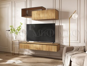 Стенка Норд-2 дуб крафт (Миф) в Красноуральске - krasnouralsk.mebel-e96.ru