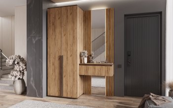 Шкаф 800+Тумба с зеркалом Норд (Миф) в Красноуральске - krasnouralsk.mebel-e96.ru