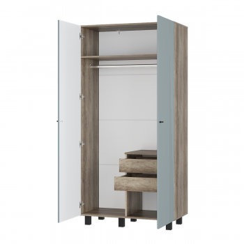 Стенка Олива комп.3 шарли бриз (БТС) в Красноуральске - krasnouralsk.mebel-e96.ru
