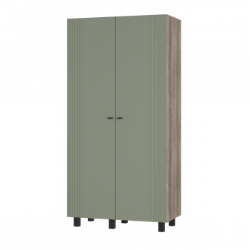 Стенка Олива комп.3 эвкалипт софт (БТС) в Красноуральске - krasnouralsk.mebel-e96.ru
